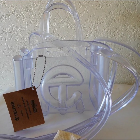 Telfar Clear Mini Shopping Bag - Picture 2 of 2